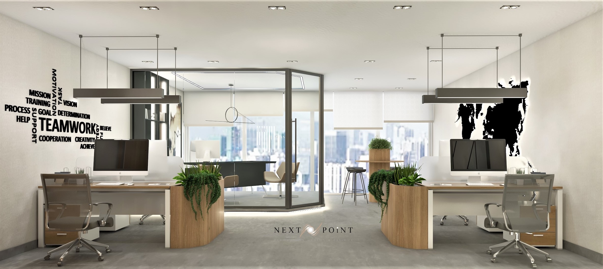 Next point office interior design